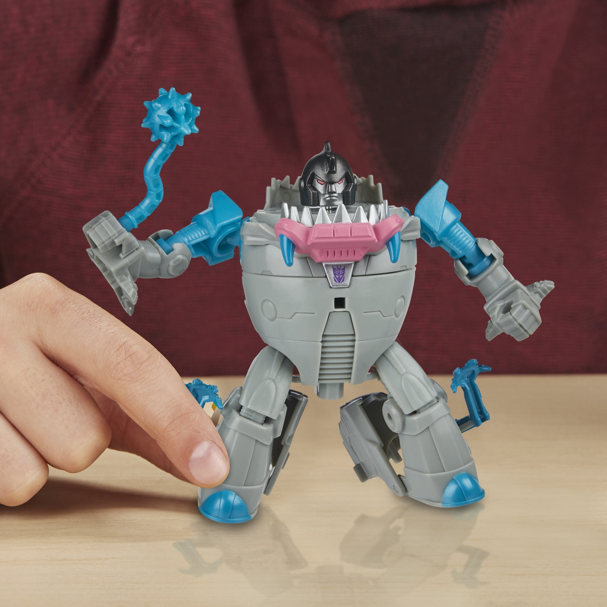 Transformers Cyberverse Action Attackers Warrior Class Gnaw Action Figure Set, 2 Pieces