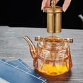 thumbnail image 3 of serony Glass Teapot Copper Handle 33 oz Boiling Tea Kettle for Home Flowering Tea, 3 of 8