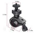 thumbnail image 2 of OATIPHO Bike Camera Mount Phone Holder Plastic 1Set Black, 2 of 8