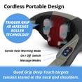 thumbnail image 5 of Daiwa Felicity 4D Grip & Grab Neck & Back & Shoulder Massager Cordless with Heat, 5 of 7
