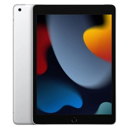 Restored Apple iPad 9 (9th Gen) 64GB WiFi 10.2" Silver 2021 (Refurbished)