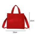 thumbnail image 2 of Simple and versatile female bag, large capacity oblique crossbag, 2 of 5