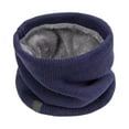 thumbnail image 2 of Polaina de cuello de invierno con forro polar, calentador de cuello térmico para ciclismo y motociclismo Marina de guerra, 2 of 9