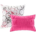 thumbnail image 1 of Intelligent Design Olivia 5 Piece Comforter Set, King/California King, Pink, 1 of 4