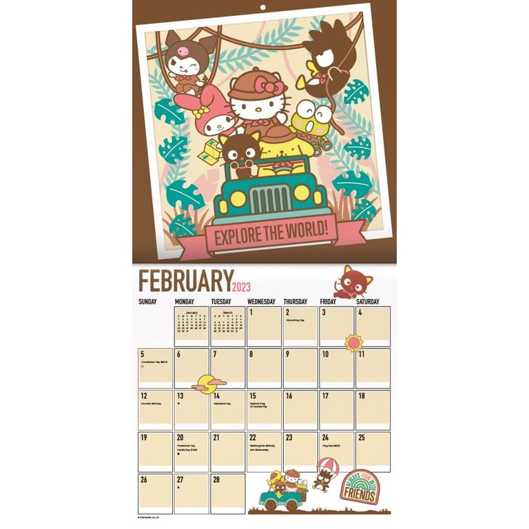Hello Kitty Wall (Calendar) - Walmart.com