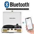 thumbnail image 2 of Tocadiscos TANLANIN Vintage de 3 velocidades Bluetooth USB blanco, 2 of 9
