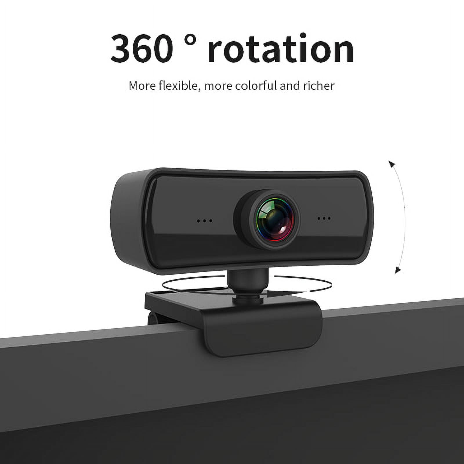 2K 4MP Autofocus Webcam with Tripod Stand, USB HD Web Camera with Built-in Mic for PC Video Recording