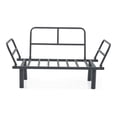thumbnail image 6 of Loveseat with Metal Frame,Modern Small Couch with Tufted Upholstered Fabric,Comfy Couches for Living Room, Leisure Furniture with adjustable Backrest  for Dorm,Office,and Apartment,Cream, 6 of 6