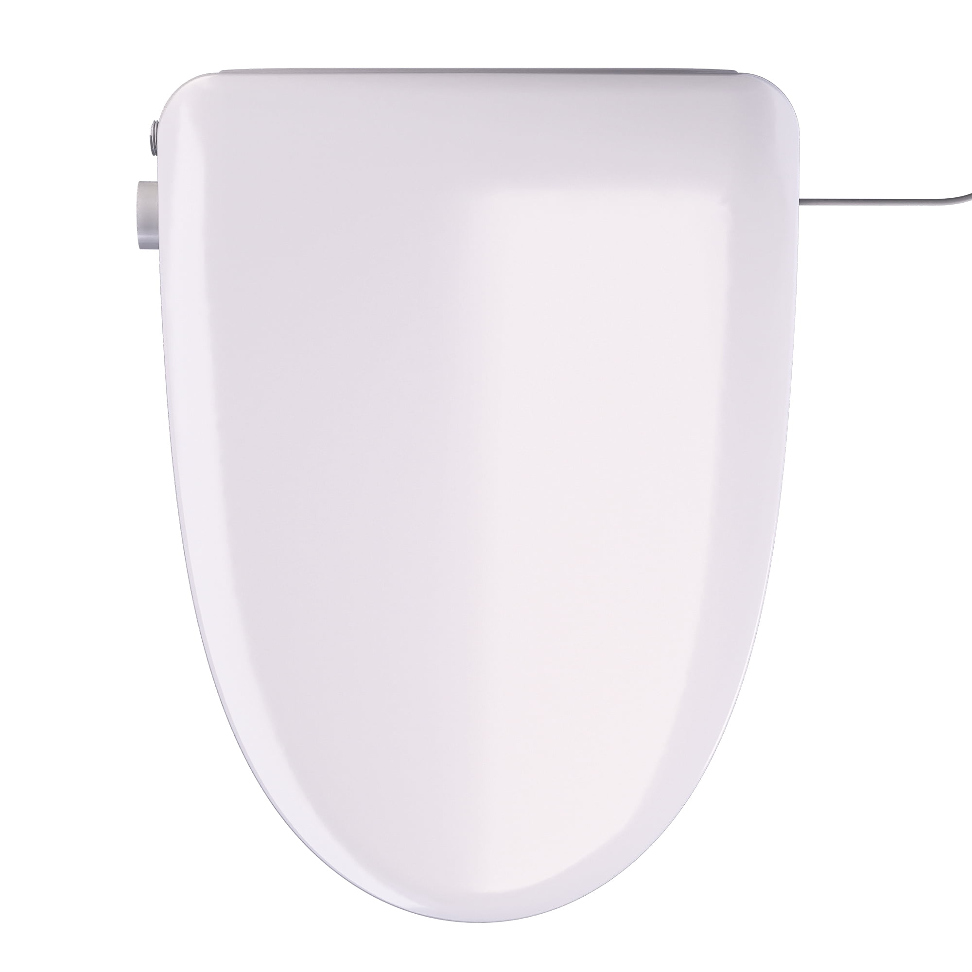 ENVO by ANZZI Electric Bidet Seat, 19.9 x 14.8 in, White, with Auto Lid, Heated, Warm Water, Air Dryer