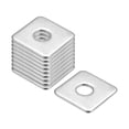 thumbnail image 1 of Uxcell Arandela Cuadrada Paquete de 20 M8x25x25x2mm Arandelas de Placa Cuadradas de Acero Inoxidable 304, 1 of 5
