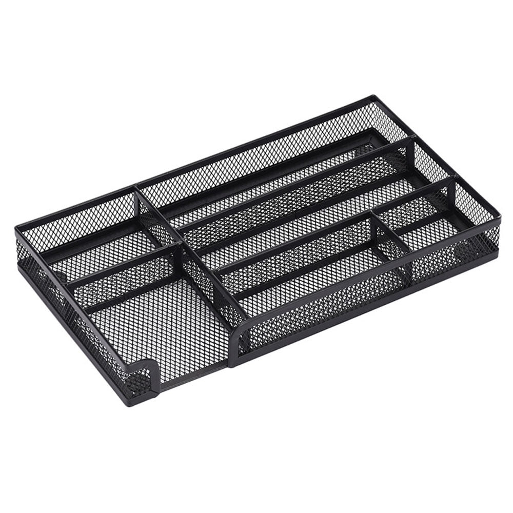 Drawer Organizer, Desk Organizer, Metal Mesh, Desk Drawer Organizer for Home Office and School