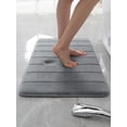 thumbnail image 1 of 1pc Pure Color Simple Soft Memory Foam Sponge Absorbent Non-Slip Mat For Bathroom, Toilet, 1 of 4