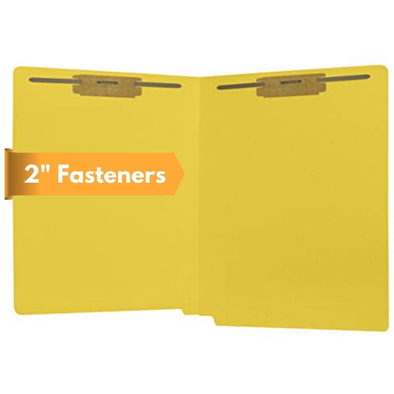 Side Tab Filing Folders With Fasteners File King Full Side Tab Manila ...
