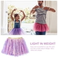 thumbnail image 3 of Niña de las chicas para niños tutú maldita maldita tutú falda niños tutú falda niños tutu falda para cumpleaños, 3 of 5