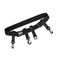 thumbnail image 2 of Cinturón de pesca ajustable 4 correas de nylon extraíbles Totalmente ajustable de 31 "a 58" Cintura Color negro Accesorio Herramienta esencial Cola cinturón de pesca, 2 of 4
