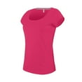 thumbnail image 5 of Kariban Womens Boat Neck Short Sleeve T-Shirt, 5 of 7
