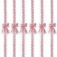 thumbnail image 4 of 6Pcs Valentine's Day Cabinet Ribbons Bows Red Hearts Home Kitchen Decor Ribbon Bows Party Supplies, 4 of 9