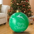 thumbnail image 5 of LEFTHIGH Home Christmas Decoration Ball 60cm Outdoor Christmas Inflatable Decorated Ball Pvc Inflatable Christmas Ball Christmas Tree Decorations Gifts, 5 of 6