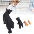 thumbnail image 4 of Black Bear Life Cycle Figurines Toy Set Biological Animal Growth Cycle Model Toy for Learning Education Decoration, 4 of 4