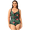 Floral fabric 5, variant on AURA Women Plus Size One Piece Swimsuit M-3XL Tummy Control Floral Swimwear V Neck Bathing Suit