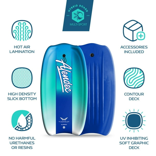 Alendec Hyperwing Hybrid Water Snow Board Sled, 42.5
