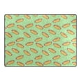 thumbnail image 4 of Ryvnso Hot Dogs Area Rug Floor Mats Non-Slip Home Carpet 63 x 48 inch, 4 of 7