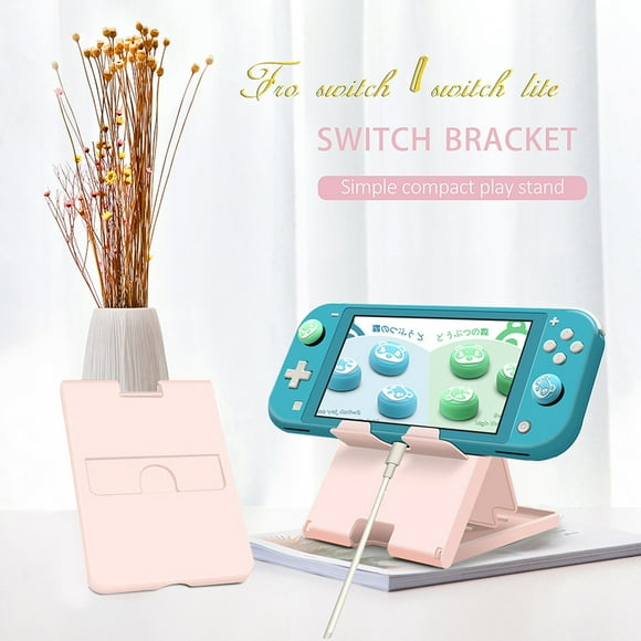 Adjustable Bracket Folding Game Rack Play Stand Holder Base Replacement for Nintendo Switch Console