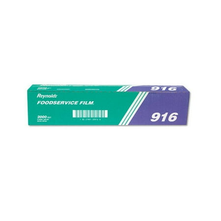 Reynolds Food Packaging 12'' PVC Film Roll with Cutter Box in Clear