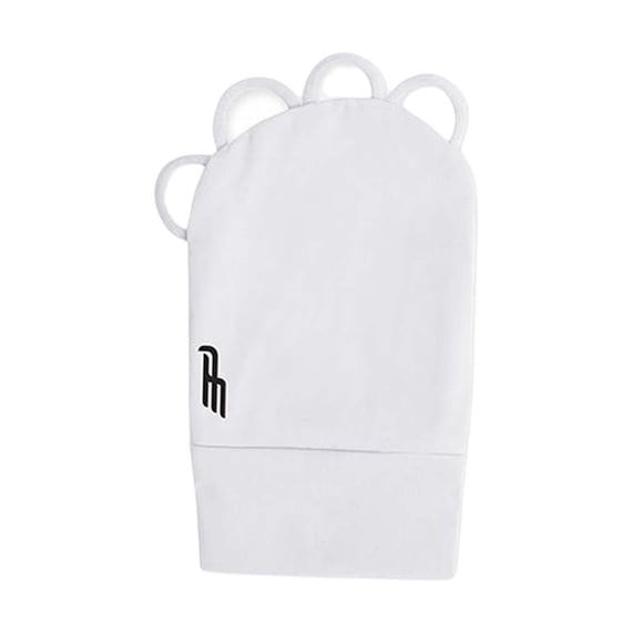 Guante de Medio para Golf de Verano, Malla Elástica Transpirable, Forro de Refrigeración, Antipilling, Suave, Ligero, Respetuoso con La Piel, Izquierda Blanco shamjiam Protector de medio dedo