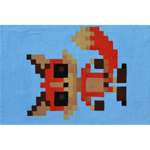 The Rug Market 71217B 2.8 x 4.8 ft. Pixel Fox Area Rug