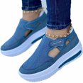 thumbnail image 2 of Tenis casuales de primavera, zapatos de caminar para mujer, zapatos casuales de malla, tenis de moda, tenis transpirables de primavera Xishao Moderno, 2 of 2