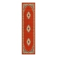 thumbnail image 3 of Unique Loom Reza Collection Area Rug - Washington (2' x 8' 2" Runner Terracotta/Cream), 3 of 7