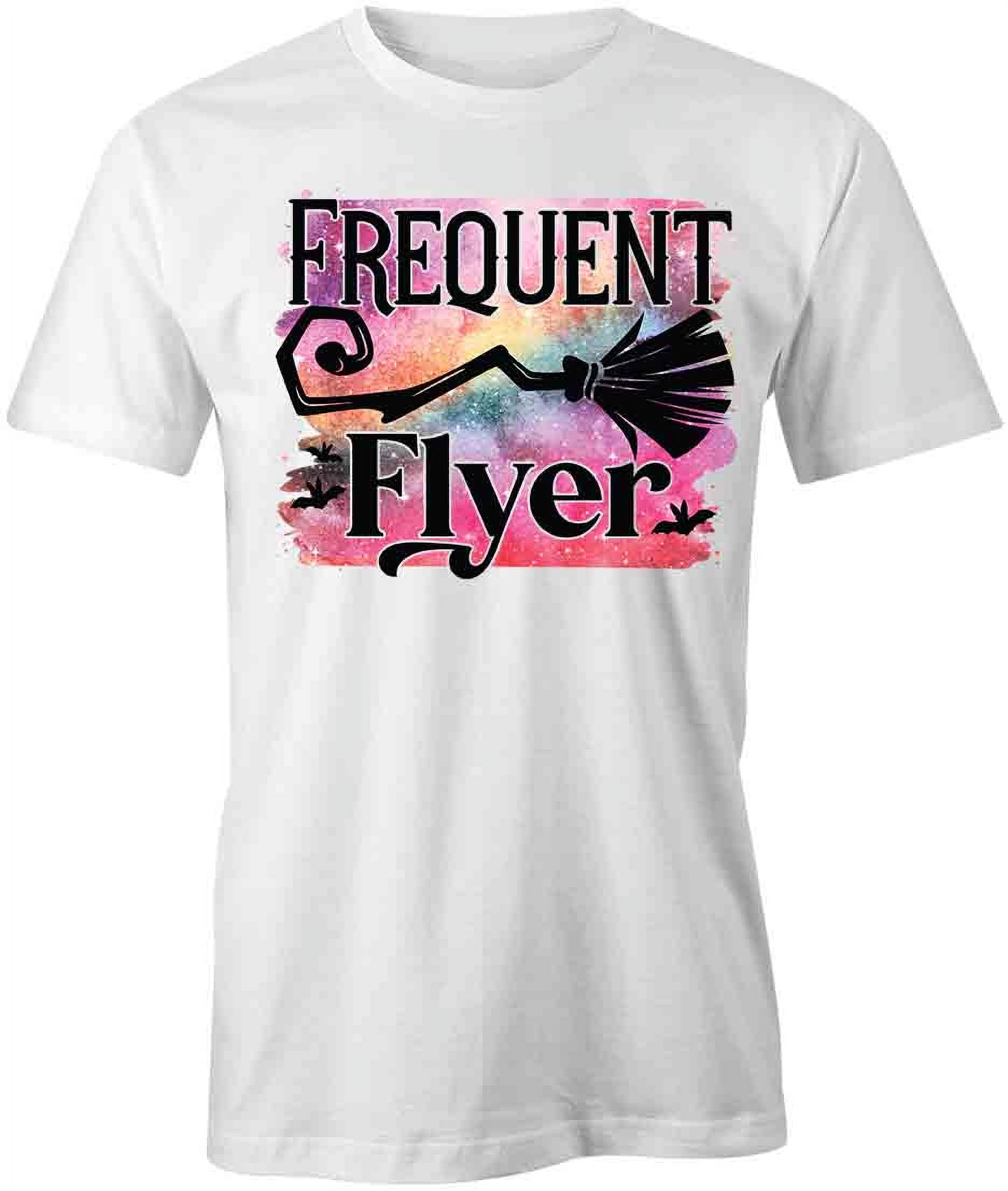 frequent flyer halloween shirt