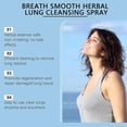 thumbnail image 3 of Lung Cleansing Spray Breath Detox Asthma Relief Improve Bronchial Relieve Throat Sore Discomfort Respiratory System Support Care, 3 of 5