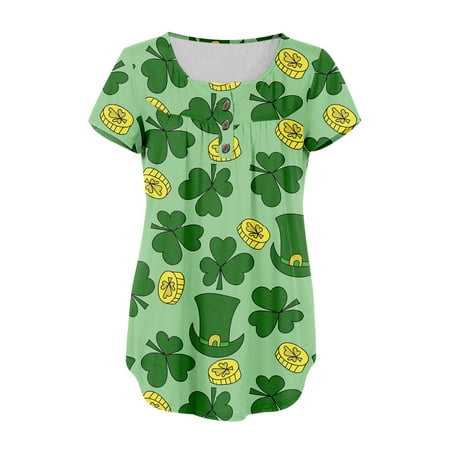 

Simplmasygenix Women Tops Summer Clearance Women Fashion Printed Casual V-Neck Long Sleeve Loose T-Shirt Blouse Tops