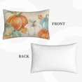thumbnail image 6 of Fall Pumpkin Throw Pillow Covers 12x20 Inch Set of 2, Watercolor Pumpkin Decoration Throw Pillow Covers Autumn Thanksgiving Leaf Outdoor Cushion Cover for Sofa Couch Farmhouse Room Bed Decor, 6 of 6