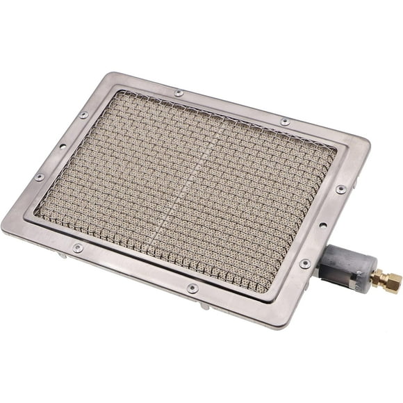 Propane Gas BBQ Grill Stove Burner Replacement Part Repair Part Infrared Heating Element (220 x 170 mm)