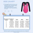 thumbnail image 7 of YiZYiF Kids Girls Rhythmic Gymnastics Jumpsuit Long Sleeve Ballet Dance Leotard Shiny Rhinestones Metallic Bodysuit Pink 6, 7 of 7