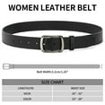 thumbnail image 3 of SENDEFN Women Waist Belt Fashion Ladies Belt with Solid Pin Buckle for Jeans Pants Dress, 3 of 7