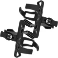 thumbnail image 1 of Universal Bottle Holder, Adjustable Fit, 360 Degree Rotation, Nylon, Black, 2 Pack, 1 of 3