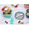 thumbnail image 5 of Grand Récipient à Salade Polyvalent Petit Vert Sans BPA PP Design Étanche, Votre Compagnon pour Chaque Repas, 5 of 5