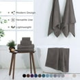 thumbnail image 2 of Martex 6-Piece Towel Set | 100% Cotton Soft & Absorbent Bath Towels | Eiffel Tower, 2 of 9