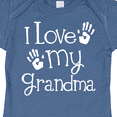 thumbnail image 4 of Inktastic I Love My Grandma Grandchild Boys or Girls Baby Bodysuit, 4 of 5