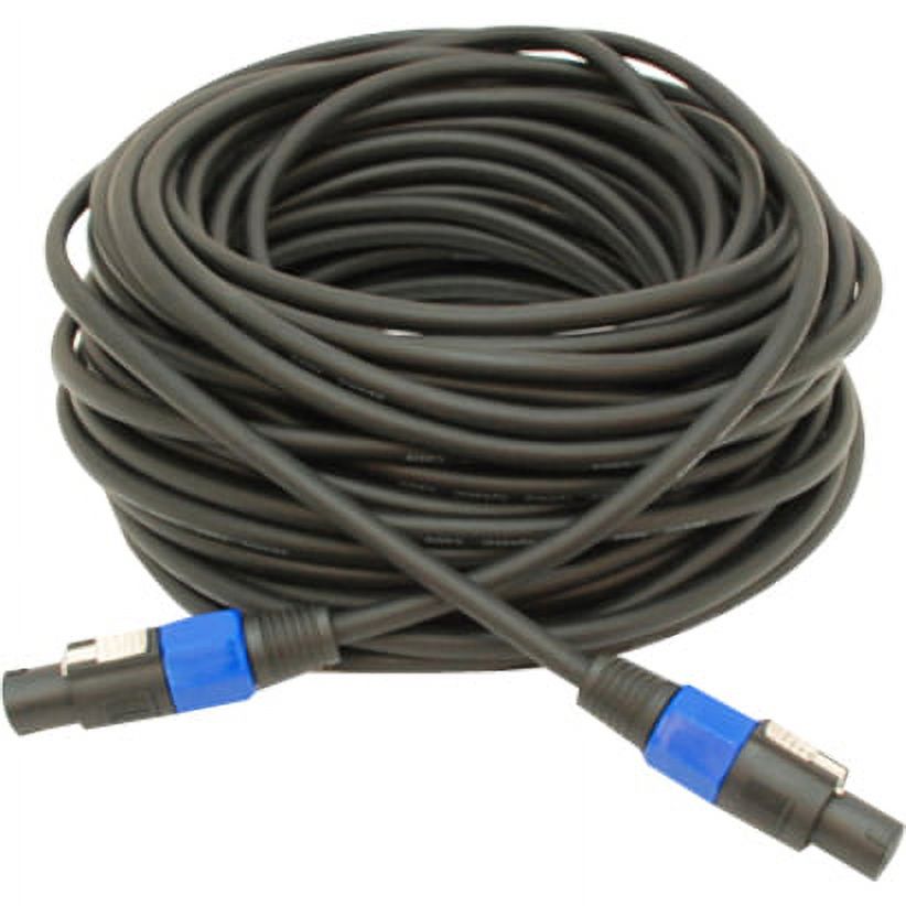 Seismic Audio TW12S100FourPack 12ゲージ 100フィート Speakon to Speakon PA/DJ スピーカーケーブル すき間収納 幅25cm ロータイプ（高さ85cm） 組立品