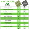 thumbnail image 6 of UltraShield Naturale 1 ft. x 1 ft. Quick Deck Outdoor Composite Deck Tile in Irish Green (10 sq. ft. Per Box), 6 of 7