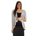 thumbnail image 3 of Women's Maternity 3/4-sleeve Open Shrug, 3 of 8