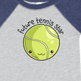 thumbnail image 4 of Inktastic Future Tennis Star Cute Tennis Ball Boys or Girls Baby Bodysuit, 4 of 5