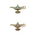 thumbnail image 1 of Classic Lamp,Classic Lamp Wishing Light Crafts, ,Arabian Costume Props Lamp Lid ,Tabletop Decoration Presents Gift Blue Yotijar Lámpara clásica, 1 of 9