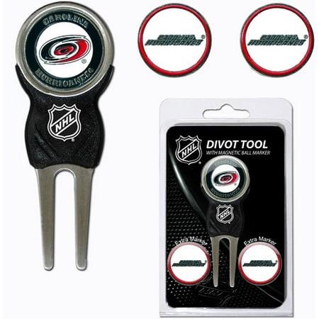 UPC 637556134455 product image for Team Golf NHL Carolina Hurricanes Divot Tool Pack With 3 Golf Ball Markers | upcitemdb.com