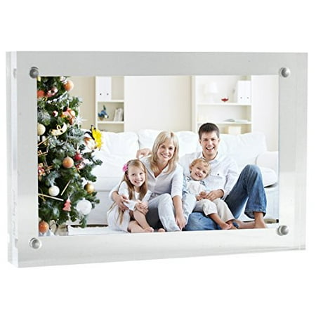 - Paul Peugeot Clear Acrylic Picture Frames Magnetic Photo Frame Double Sided Picture frame (8x10)